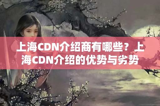 上海CDN介紹商有哪些？上海CDN介紹的優(yōu)勢與劣勢