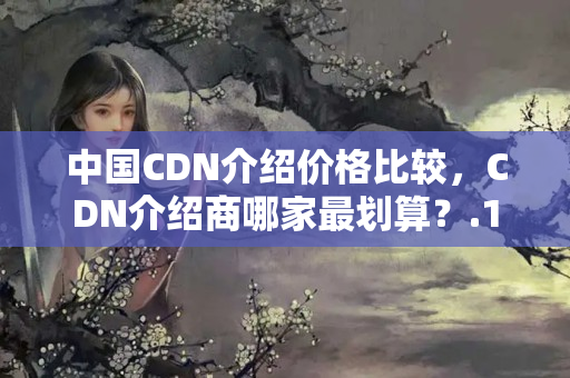 中國CDN介紹價格比較，CDN介紹商哪家最劃算？