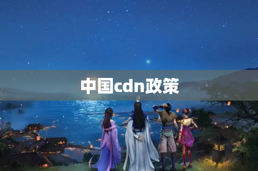 中國cdn政策