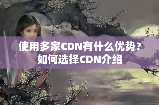 使用多家CDN有什么優(yōu)勢(shì)？如何選擇CDN介紹