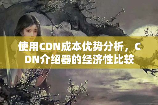 使用CDN成本優(yōu)勢(shì)分析，CDN介紹器的經(jīng)濟(jì)性比較