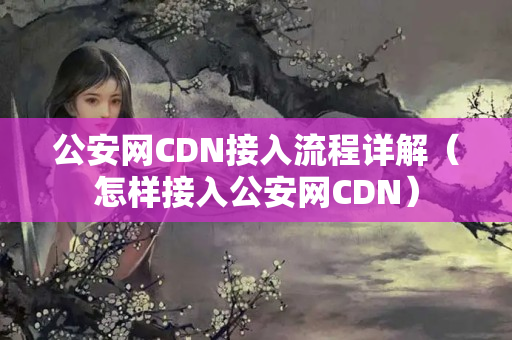 公安網(wǎng)CDN接入流程詳解（怎樣接入公安網(wǎng)CDN）