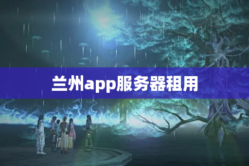 蘭州app服務(wù)器租用