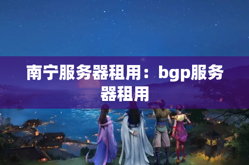 南寧服務(wù)器租用：bgp服務(wù)器租用