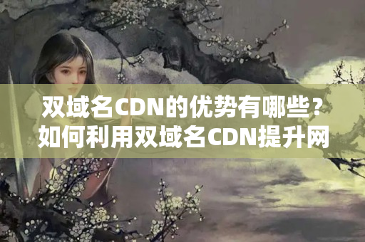 雙域名CDN的優(yōu)勢有哪些？如何利用雙域名CDN提升網(wǎng)站性能？