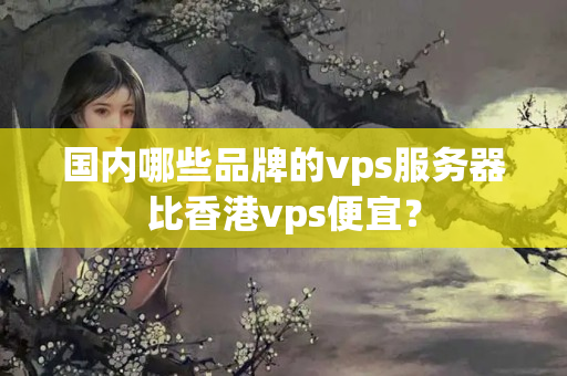 國(guó)內(nèi)哪些品牌的vps服務(wù)器比香港vps便宜？