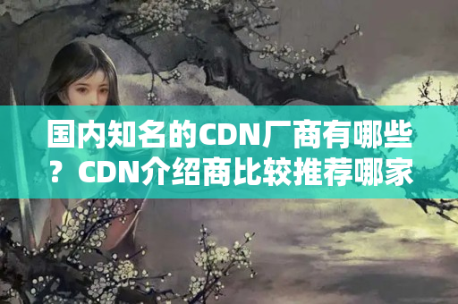 國內(nèi)知名的CDN廠商有哪些？CDN介紹商比較推薦哪家？