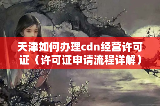 天津如何辦理cdn經(jīng)營許可證（許可證申請流程詳解）