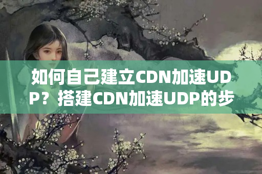 如何自己建立CDN加速UDP？搭建CDN加速UDP的步驟與方法