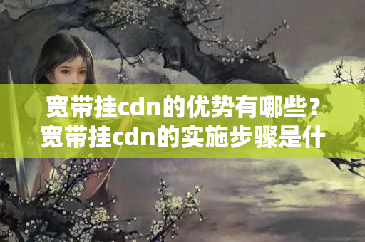 寬帶掛cdn的優(yōu)勢有哪些？寬帶掛cdn的實施步驟是什么？