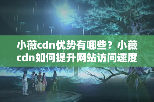 小薇cdn優(yōu)勢有哪些？小薇cdn如何提升網(wǎng)站訪問速度？