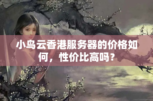 小鳥(niǎo)云香港服務(wù)器的價(jià)格如何，性價(jià)比高嗎？