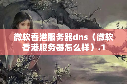 微軟香港服務(wù)器dns（微軟香港服務(wù)器怎么樣）