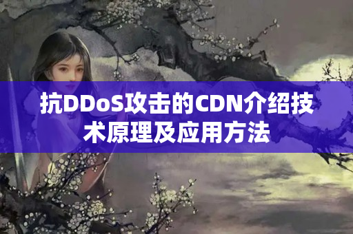 抗DDoS攻擊的CDN介紹技術(shù)原理及應(yīng)用方法