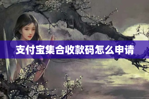 支付寶集合收款碼怎么申請(qǐng)