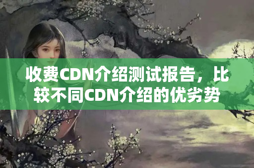 收費CDN介紹測試報告，比較不同CDN介紹的優(yōu)劣勢