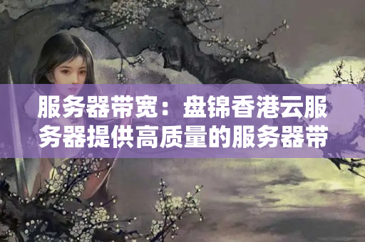 服務(wù)器帶寬：盤錦香港云服務(wù)器提供高質(zhì)量的服務(wù)器帶寬，確保了高速度的網(wǎng)絡(luò)傳輸