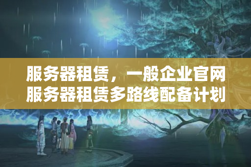 服務器租賃，一般企業(yè)官網(wǎng)服務器租賃多路線配備計劃方案？