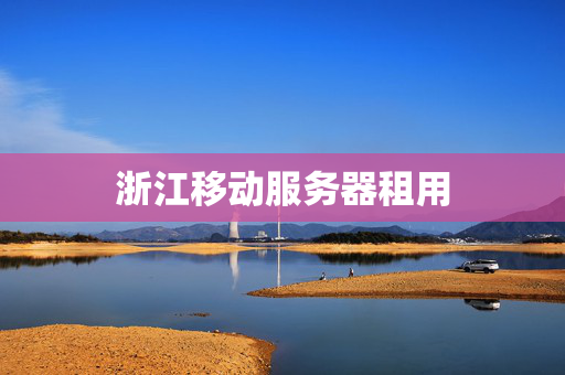 浙江移動服務(wù)器租用