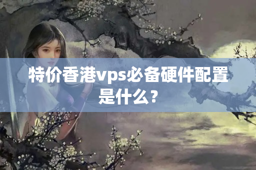 特價香港vps必備硬件配置是什么？