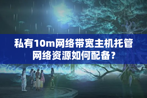 私有10m網(wǎng)絡(luò)帶寬主機(jī)托管網(wǎng)絡(luò)資源如何配備？