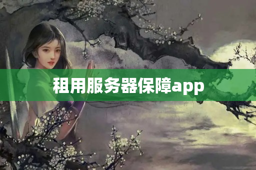 租用服務(wù)器保障app