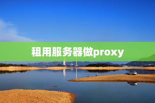 租用服務器做proxy