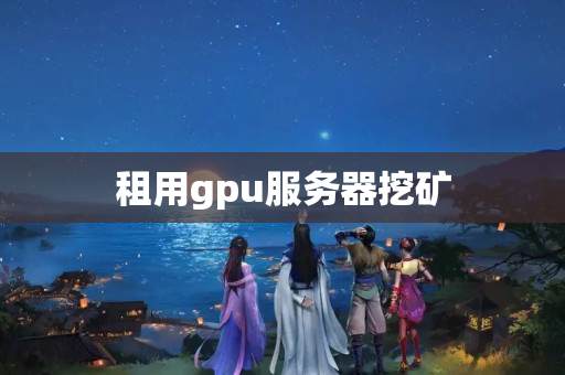 租用gpu服務(wù)器挖礦