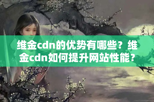 維金cdn的優(yōu)勢有哪些？維金cdn如何提升網(wǎng)站性能？