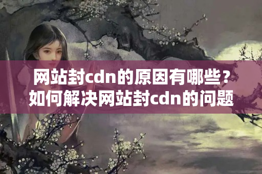 網(wǎng)站封cdn的原因有哪些？如何解決網(wǎng)站封cdn的問(wèn)題？