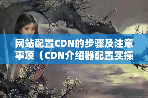 網(wǎng)站配置CDN的步驟及注意事項（CDN介紹器配置實操方法）