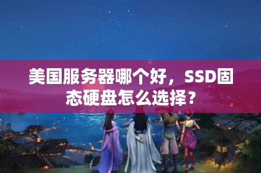 美國服務(wù)器哪個好，SSD固態(tài)硬盤怎么選擇？