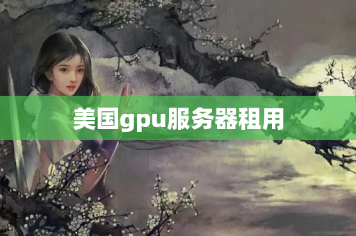 美國gpu服務器租用