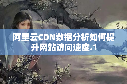 阿里云CDN數(shù)據(jù)分析如何提升網(wǎng)站訪問速度