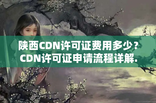 陜西CDN許可證費(fèi)用多少？CDN許可證申請(qǐng)流程詳解