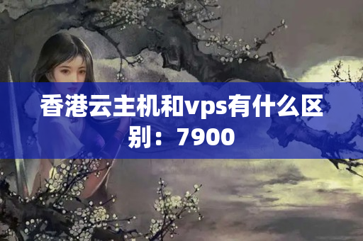 香港云主機(jī)和vps有什么區(qū)別：7900