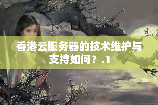 香港云服務(wù)器的技術(shù)維護(hù)與支持如何？