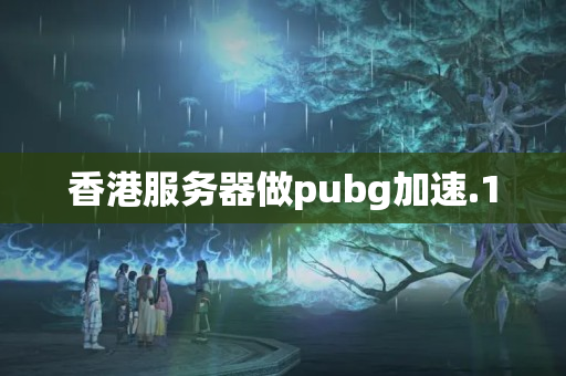 香港服務(wù)器做pubg加速