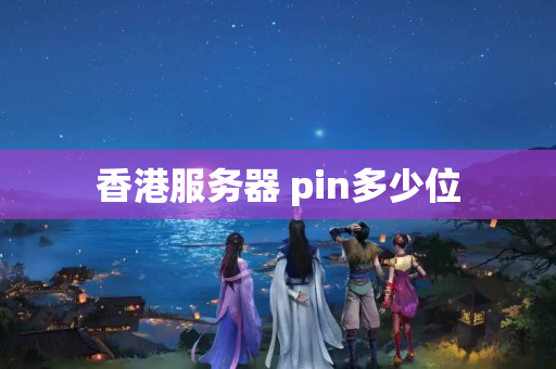 香港服務器 pin多少位