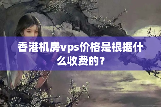 香港機房vps價格是根據(jù)什么收費的？