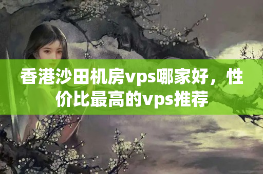 香港沙田機房vps哪家好，性價比最高的vps推薦