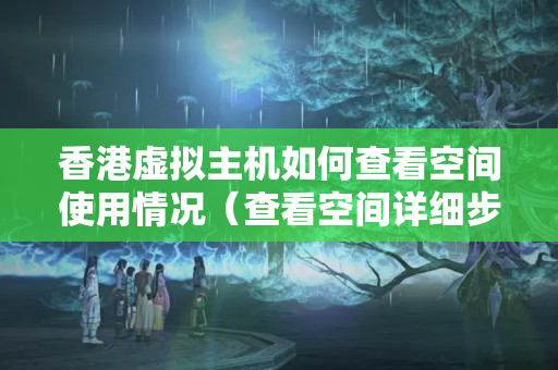 香港虛擬主機(jī)如何查看空間使用情況（查看空間詳細(xì)步驟方法）