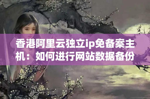 香港阿里云獨立ip免備案主機：如何進行網(wǎng)站數(shù)據(jù)備份和恢復(fù)？