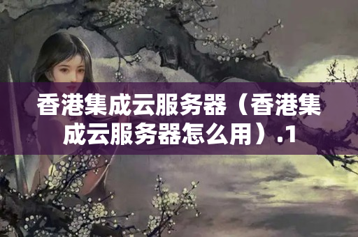 香港集成云服務(wù)器（香港集成云服務(wù)器怎么用）