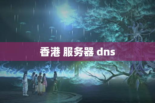 香港 服務器 dns