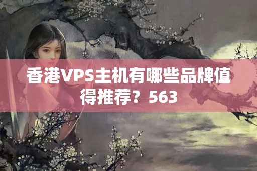 香港VPS主機(jī)有哪些品牌值得推薦？563