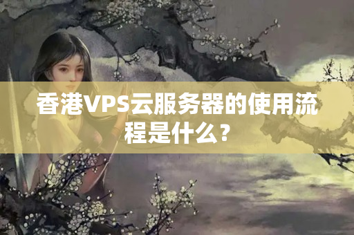 香港VPS云服務器的使用流程是什么？