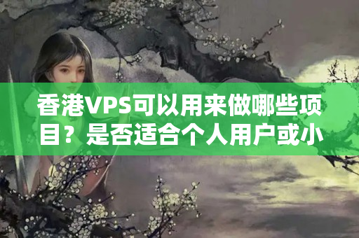 香港VPS可以用來做哪些項目？是否適合個人用戶或小型企業(yè)使用？