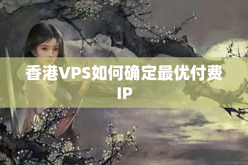 香港VPS如何確定最優(yōu)付費(fèi)IP