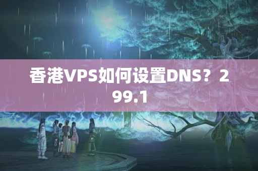 香港VPS如何設(shè)置DNS？299